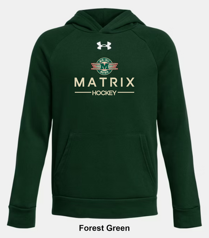 Mid Isle Matrix Under Armour Rival Fleece Hoodie - Slap Shot