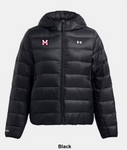 Mount Academy Under Armour Women's Legend Downed Hooded Jacket