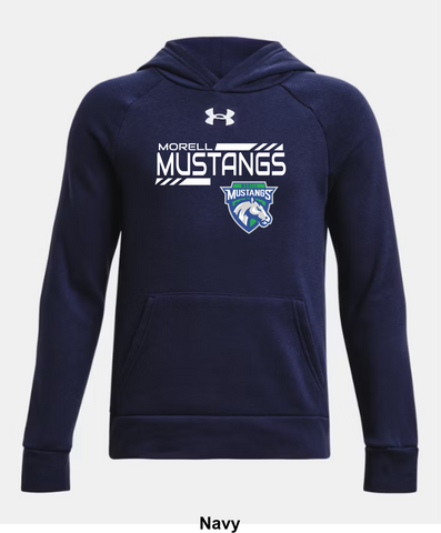 Morell Mustangs Under Armour Rival Fleece Hoodie - Top Shelf