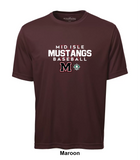 Mid Isle Mustangs - Authentic - Pro Team Tee