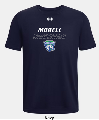 Morell Mustangs Under Armour Team Tech T-Shirt - Sidelines