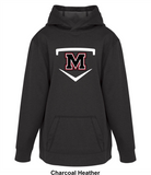 Mid-Isle Mustangs - Home Plate - Gameday Hoodie