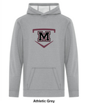 Mid-Isle Mustangs - Home Plate - Gameday Hoodie