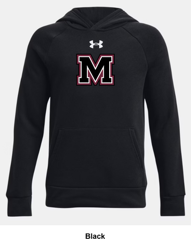 Mid Isle Mustangs Under Armour Rival Fleece Hoodie - Front N' Centre