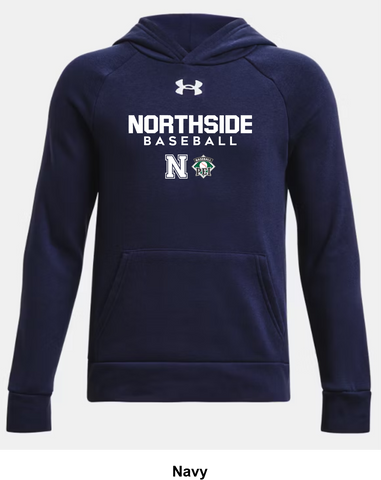 Northside Baseball Under Armour Rival Fleece Hoodie - Authentic