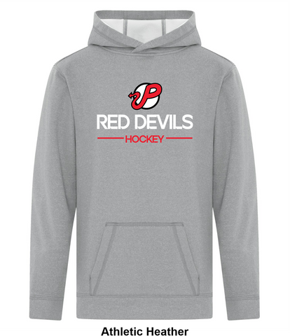 Pownal Red Devils - Slap Shot - Game Day Fleece Hoodie