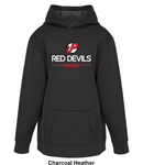 Pownal Red Devils - Slap Shot - Game Day Fleece Hoodie