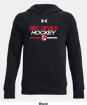 Pownal Red Devils Under Armour Rival Fleece Hoodie - Line Change