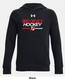 Pownal Red Devils Under Armour Rival Fleece Hoodie - Line Change