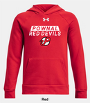 Pownal Red Devils Under Armour Rival Fleece Hoodie - Playmaker