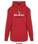 Pownal Red Devils - Slap Shot - Game Day Fleece Hoodie