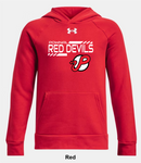 Pownal Red Devils Under Armour Rival Fleece Hoodie - Top Shelf
