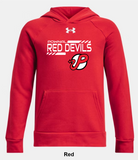 Pownal Red Devils Under Armour Rival Fleece Hoodie - Top Shelf
