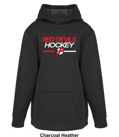 Pownal Red Devils - Line Change - Game Day Fleece Hoodie