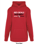 Pownal Red Devils - Line Change - Game Day Fleece Hoodie
