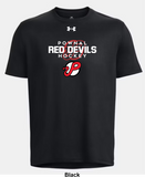 Pownal Red Devils Under Armour Team Tech T-Shirt - Authentic