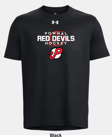 Pownal Red Devils Under Armour Team Tech T-Shirt - Authentic
