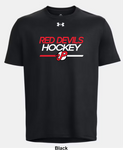 Pownal Red Devils Under Armour Team Tech T-Shirt - Line Change