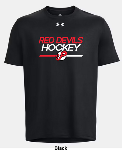 Pownal Red Devils Under Armour Team Tech T-Shirt - Line Change