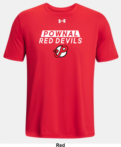 Pownal Red Devils Under Armour Team Tech T-Shirt - Playmaker
