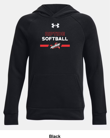 Riptide Softball Under Armour Rival Fleece Hoodie - Baseline