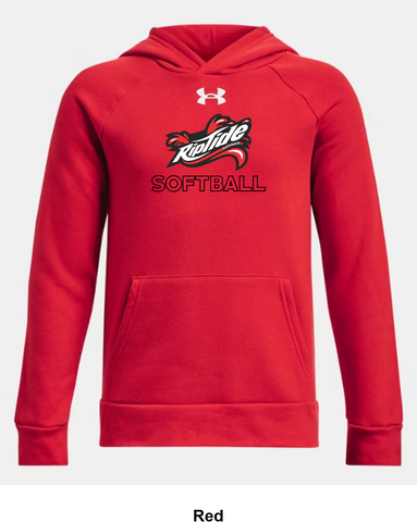 Riptide Softball Under Armour Rival Fleece Hoodie - Gametime