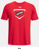 Riptide Softball Under Armour Team Tech T-Shirt - Home Plate