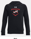 Riptide Softball Under Armour Rival Fleece Hoodie - Home Plate
