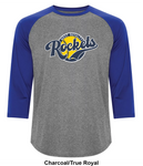 West Royalty Rockets Pro Team 3/4 Sleeve Baseball Jersey