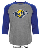 West Royalty Rockets Pro Team 3/4 Sleeve Baseball Jersey