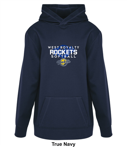 West Royalty Rockets - Authentic - Game Day Fleece Hoodie