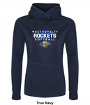 West Royalty Rockets - Authentic - Game Day Fleece Ladies' Hoodie