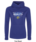 West Royalty Rockets - Authentic - Game Day Fleece Ladies' Hoodie