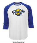 West Royalty Rockets Pro Team 3/4 Sleeve Baseball Jersey