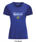 West Royalty Rockets - Authentic - Pro Team Ladies' Tee