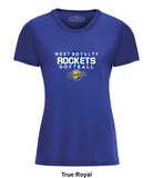 West Royalty Rockets - Authentic - Pro Team Ladies' Tee