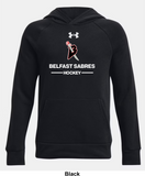 Belfast Sabres Under Armour Rival Fleece Hoodie - Two Line
