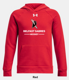 Belfast Sabres Under Armour Rival Fleece Hoodie - Two Line