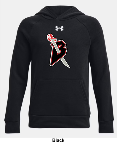 Belfast Sabres Under Armour Rival Fleece Hoodie - Front N' Centre