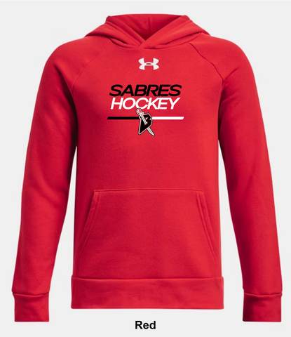 Belfast Sabres Under Armour Rival Fleece Hoodie - Line Change