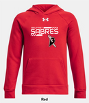 Belfast Sabres Under Armour Rival Fleece Hoodie - Top Shelf