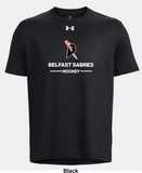 Belfast Sabres Under Armour Team Tech T-Shirt - Two Line