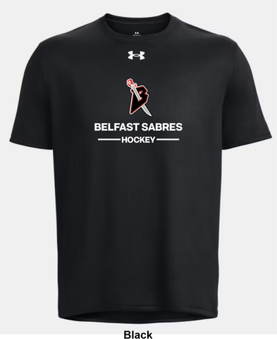 Belfast Sabres Under Armour Team Tech T-Shirt - Two Line