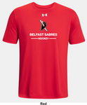 Belfast Sabres Under Armour Team Tech T-Shirt - Two Line