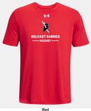 Belfast Sabres Under Armour Team Tech T-Shirt - Two Line