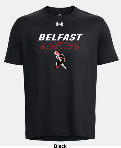 Belfast Sabres Under Armour Team Tech T-Shirt - Sidelines