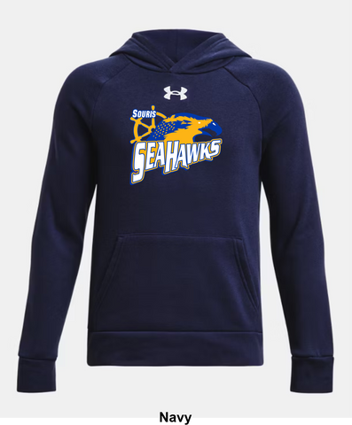 Souris Seahawks Under Armour Rival Fleece Hoodie - Front N' Centre