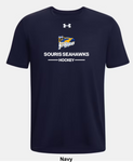Souris Seahawks Under Armour Team Tech T-Shirt - Two Line