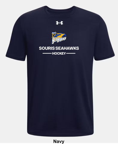 Souris Seahawks Under Armour Team Tech T-Shirt - Two Line