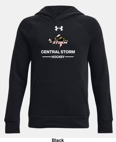 Central Storm Under Armour Rival Fleece Hoodie - Two Line